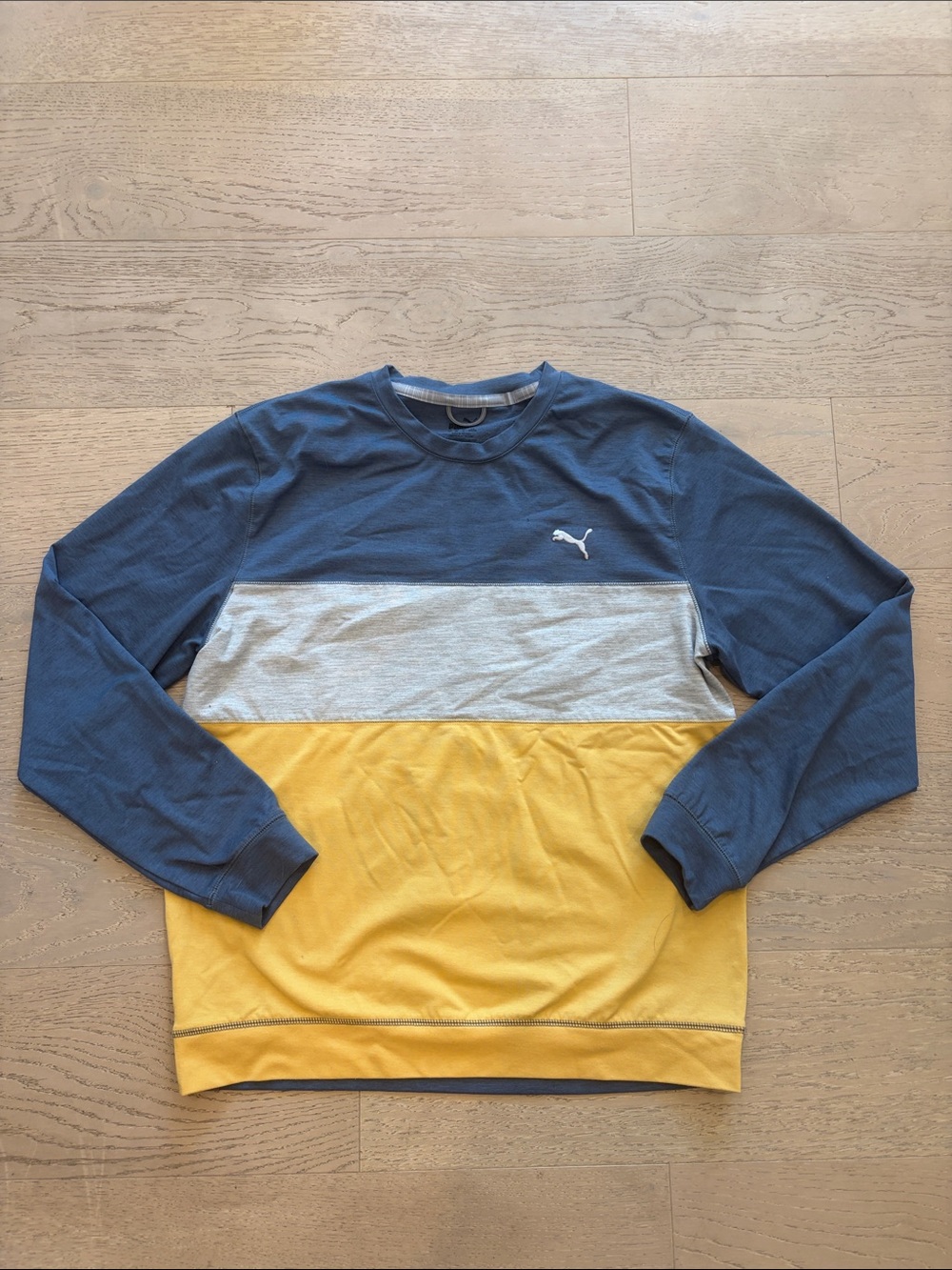 Puma Blue Crewneck Tee